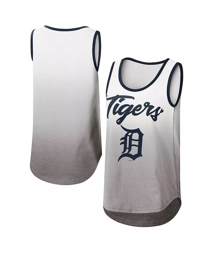 Женская белая майка с логотипом Detroit Tigers вернисажа G-Iii 4Her By Carl Banks
Женская белая майка с логотипом Detroit Tigers вернисажа G-Iii 4Her By Carl Banks
