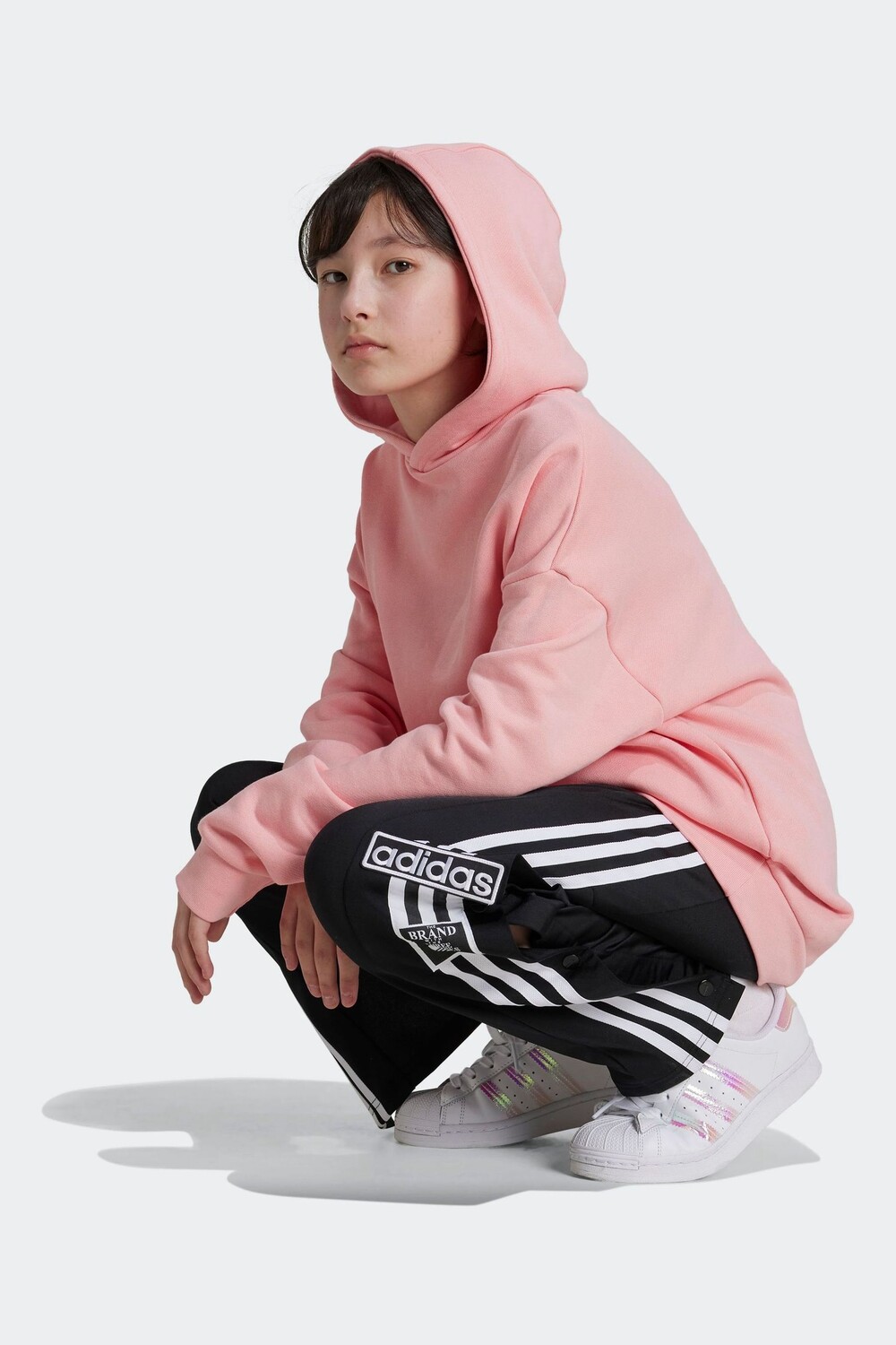 Детская толстовка с капюшоном из 100% хлопка Adidas Originals, розовый
Детская толстовка с капюшоном из 100% хлопка Adidas Originals, розовый