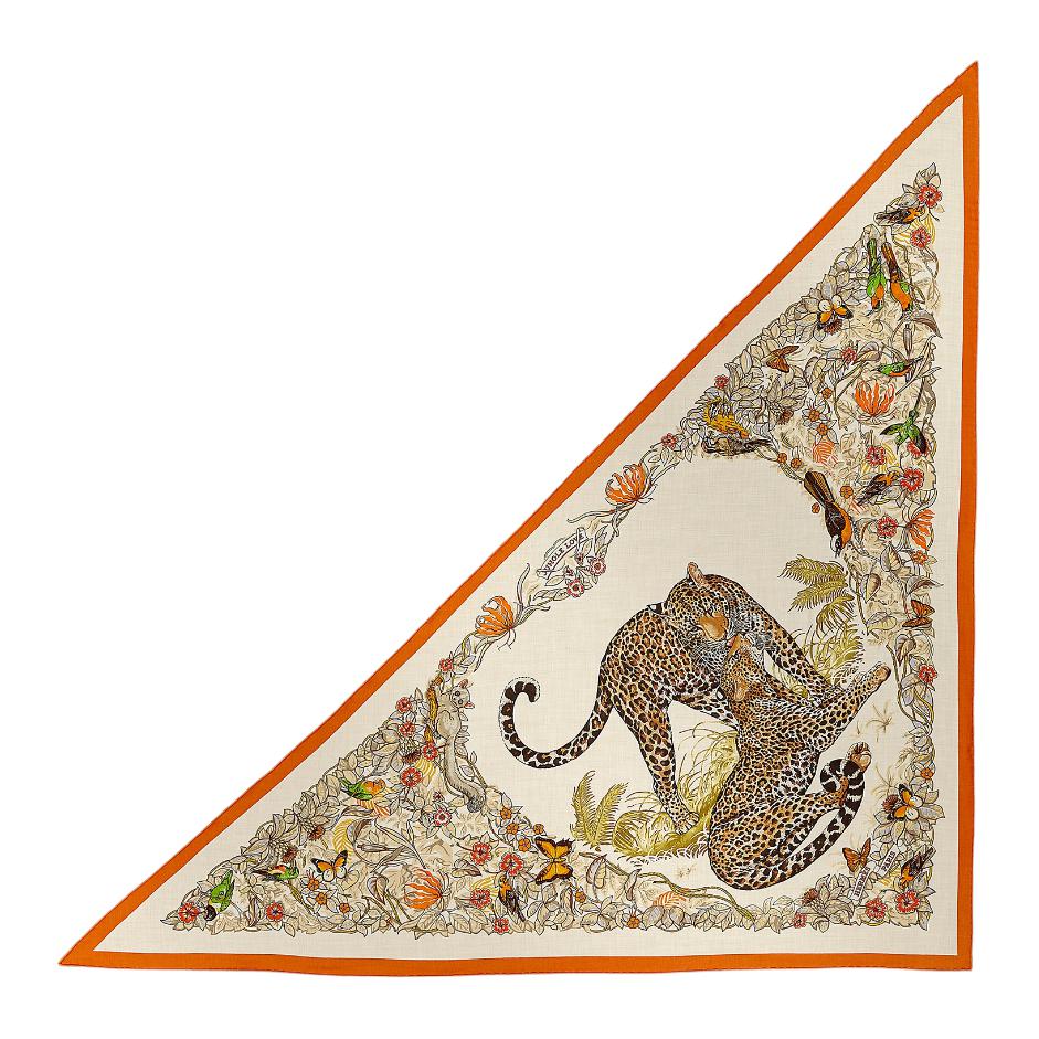 Кашемировый вязаный шарф унисекс оранжевый HERMES
Кашемировый вязаный шарф унисекс оранжевый HERMES