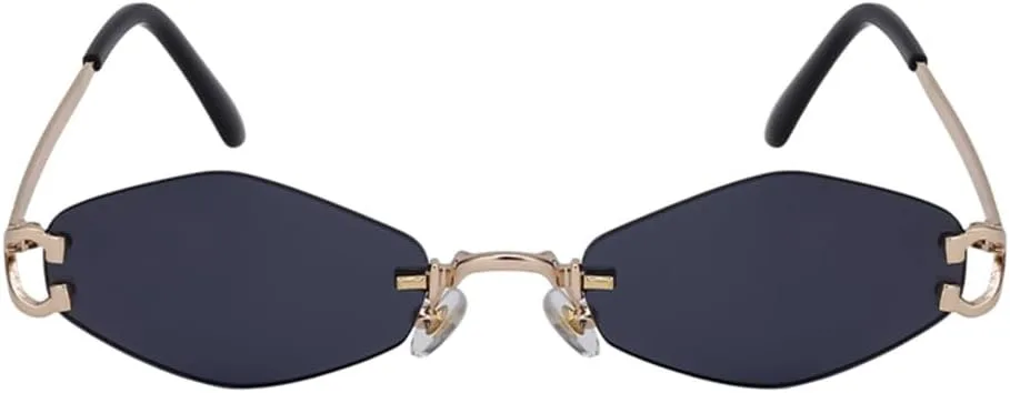 Солнцезащитные очки без оправы ромбовидной формы для женщин, солнцезащитные очки в маленькой оправе для мужчин, винтажные многоугольные солнцезащитные очки JRSMLF, 1
Солнцезащитные очки без оправы ромбовидной формы для женщин, солнцезащитные очки в маленькой оправе для мужчин, винтажные многоугольные солнцезащитные очки JRSMLF, 1