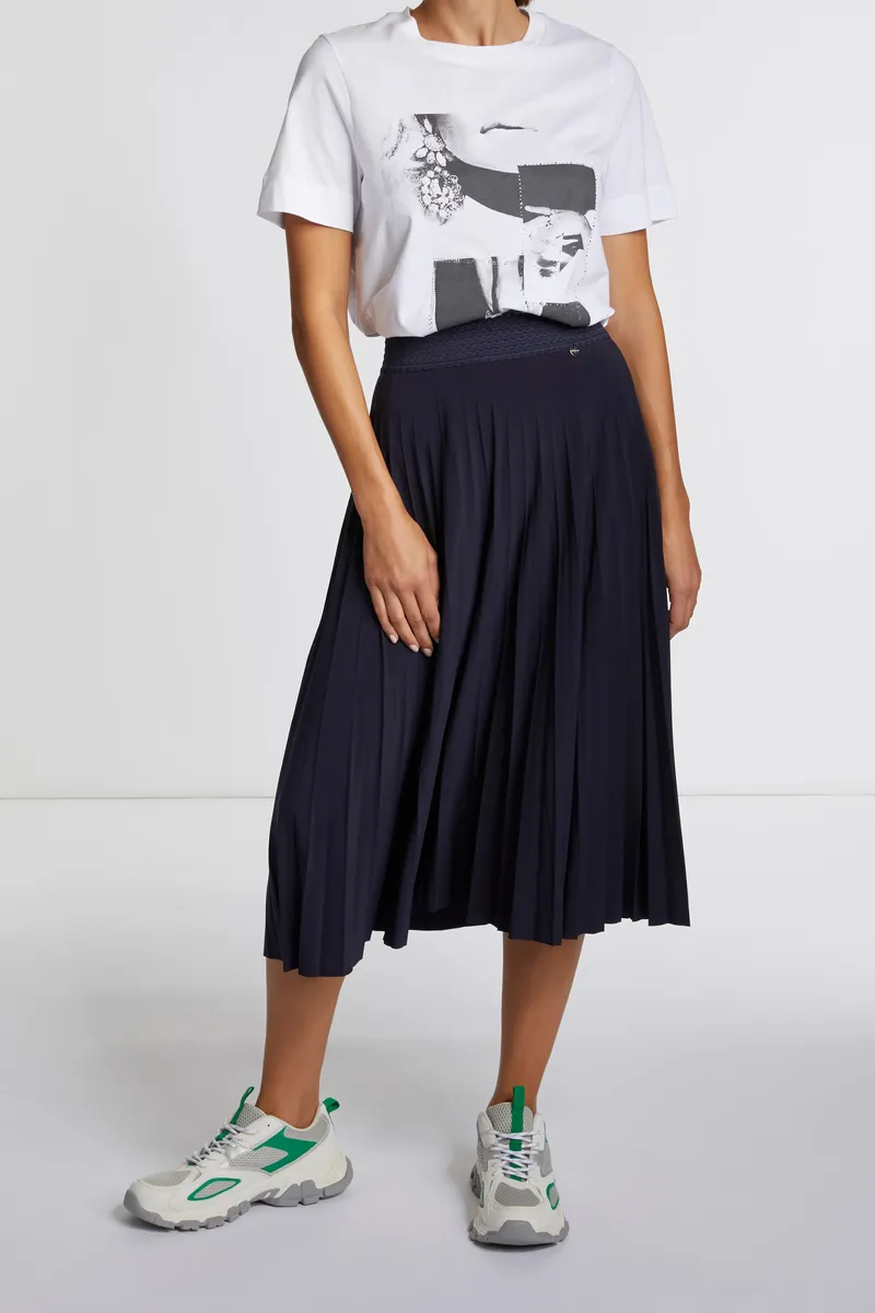 Плиссированная юбка Rich & Royal с эластичным поясом, синий
Плиссированная юбка Rich & Royal с эластичным поясом, синий