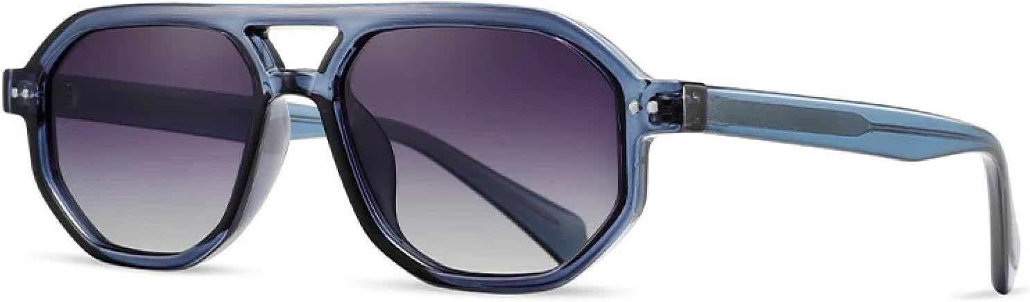 Ретро-модные солнцезащитные очки Polygon для женщин, роскошные, с градиентным переходом, защита от УФ-излучения UV400, для мужчин с заклепками HHZZYVY, Blue Gray Gradient
Ретро-модные солнцезащитные очки Polygon для женщин, роскошные, с градиентным переходом, защита от УФ-излучения UV400, для мужчин с заклепками HHZZYVY, Blue Gray Gradient