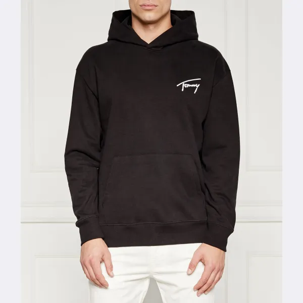 Фирменный свитшот свободного кроя Tommy Hilfiger, черный
Фирменный свитшот свободного кроя Tommy Hilfiger, черный