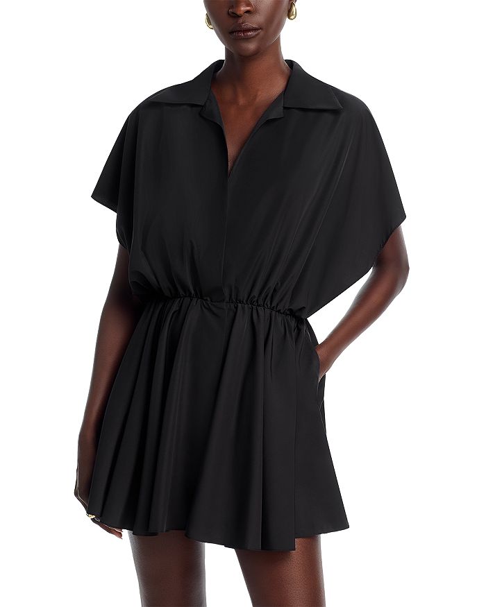 Расклешенное мини-платье Norma Kamali, черный
Расклешенное мини-платье Norma Kamali, черный