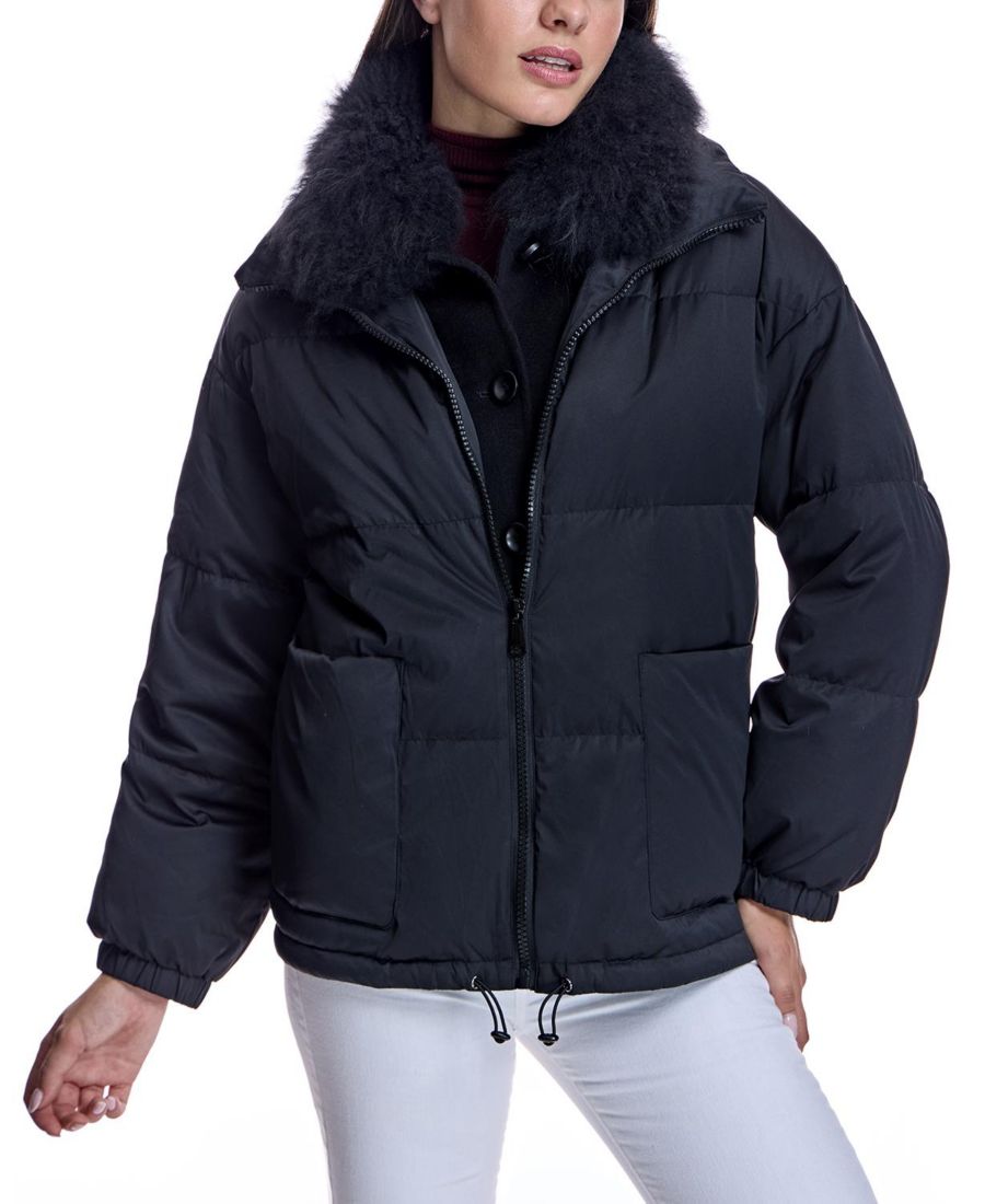 Женская пуховая куртка с меховой отделкой Julia & Stella By Maximilian, Black
Женская пуховая куртка с меховой отделкой Julia & Stella By Maximilian, Black