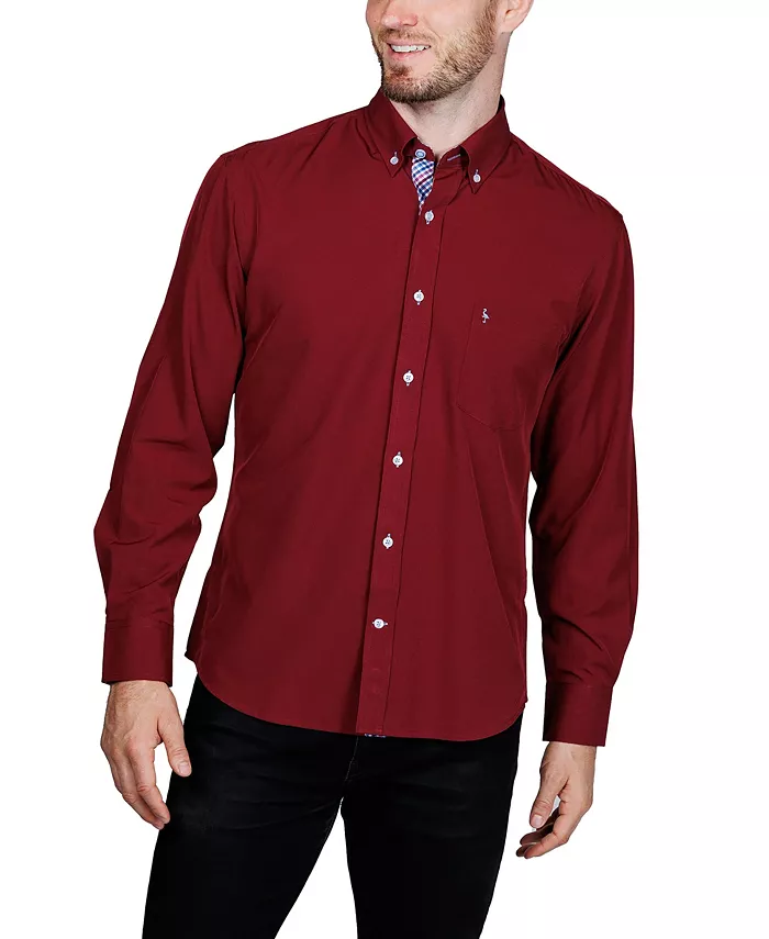 Мужская однотонная меланжевая футболка с длинным рукавом Performance Tailorbyrd, красный
Мужская однотонная меланжевая футболка с длинным рукавом Performance Tailorbyrd, красный