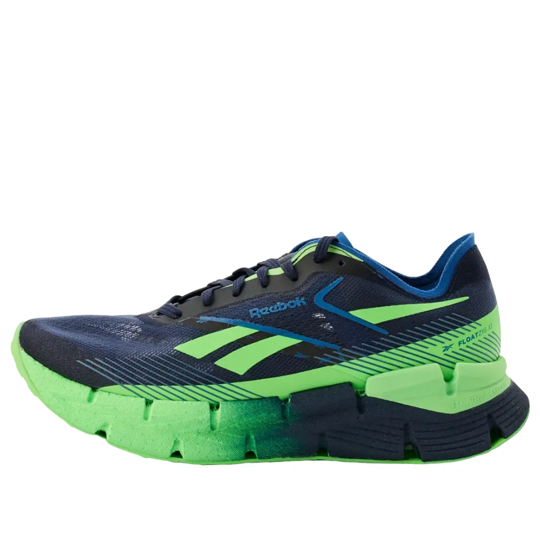 Reebok FloatZig X1 'Twilight Blue Solar Lime'
Reebok FloatZig X1 'Twilight Blue Solar Lime'