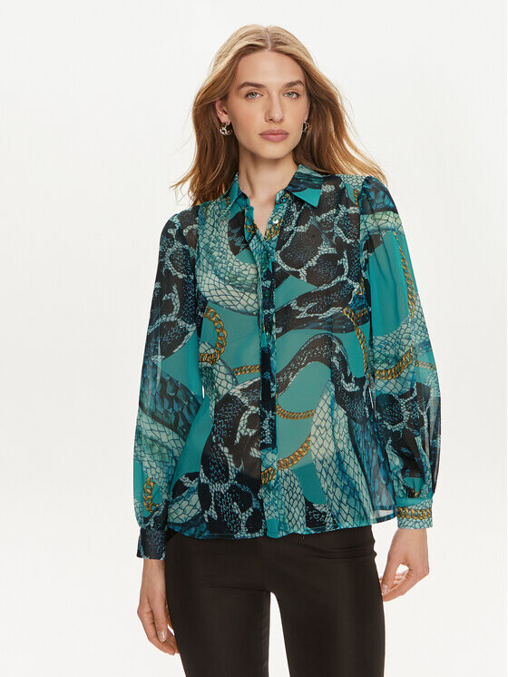 Рубашка стандартного кроя Fracomina, бирюзовый
Рубашка стандартного кроя Fracomina, бирюзовый