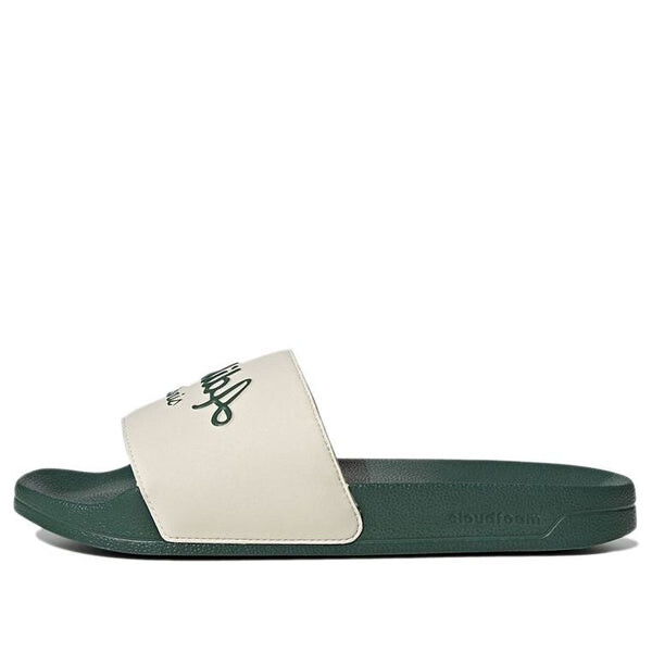 Тапочки adilette slide 'white collegiate green' Adidas, белый
Тапочки adilette slide 'white collegiate green' Adidas, белый