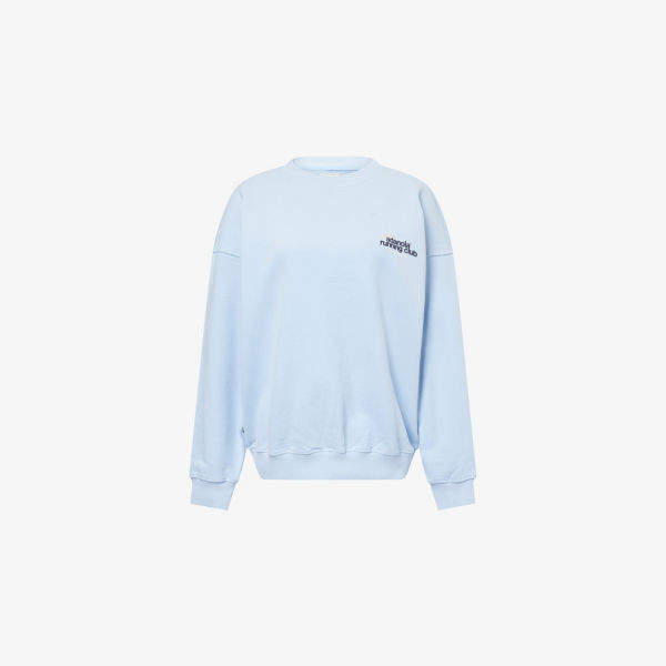 Свитшот Adanola оверсайз с логотипом, голубой
Свитшот Adanola оверсайз с логотипом, голубой