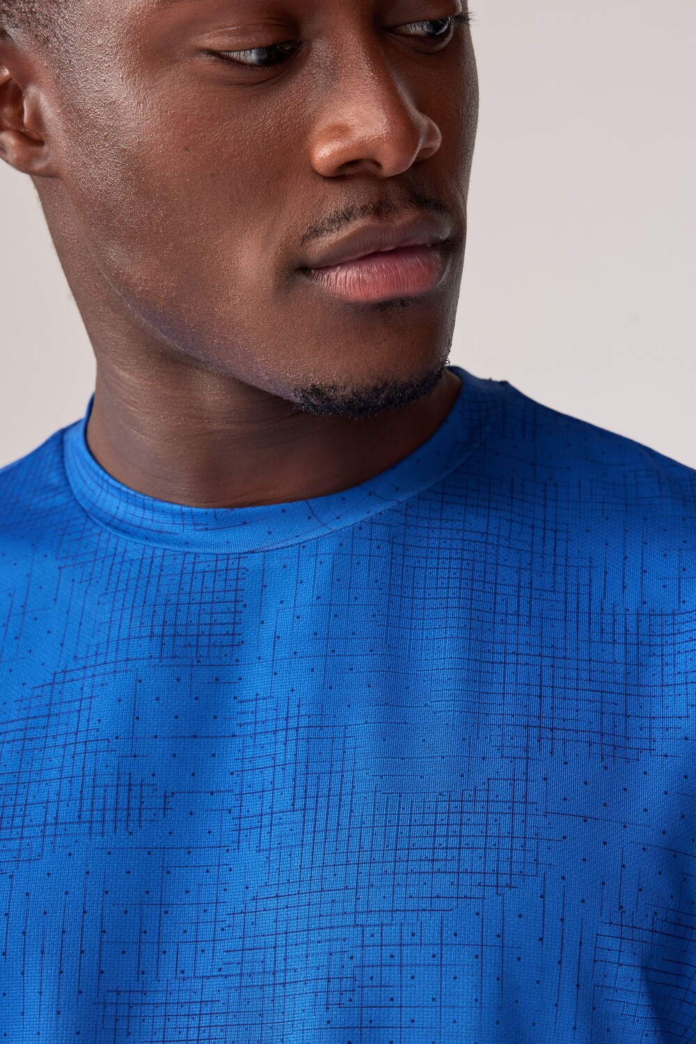 Футболка для тренировок с принтом Active Next, синий 
Футболка для тренировок с принтом Active Next, синий