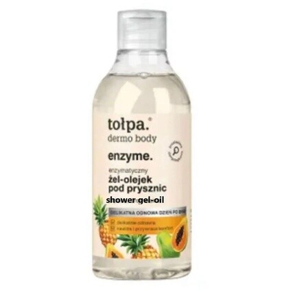 Dermo Body Enzyme Энзимное гель-масло для душа 300 мл, Tolpa
Dermo Body Enzyme Энзимное гель-масло для душа 300 мл, Tolpa