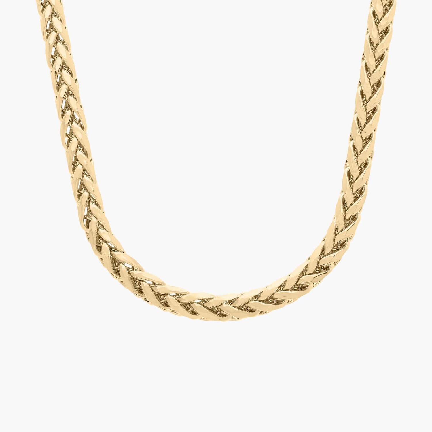 22-дюймовая мужская квадратная цепочка Франко с бриллиантовой огранкой из 14-каратного желтого золота (4 мм) Blue Nile
22-дюймовая мужская квадратная цепочка Франко с бриллиантовой огранкой из 14-каратного желтого золота (4 мм) Blue Nile