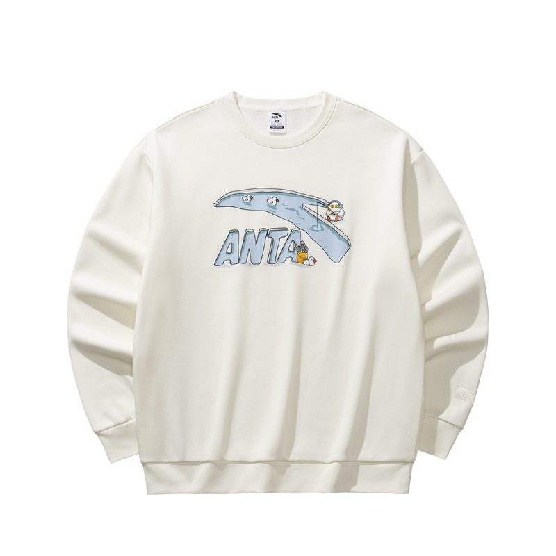 ANTA Свитшоты мужские ivory white 1
ANTA Свитшоты мужские ivory white 1