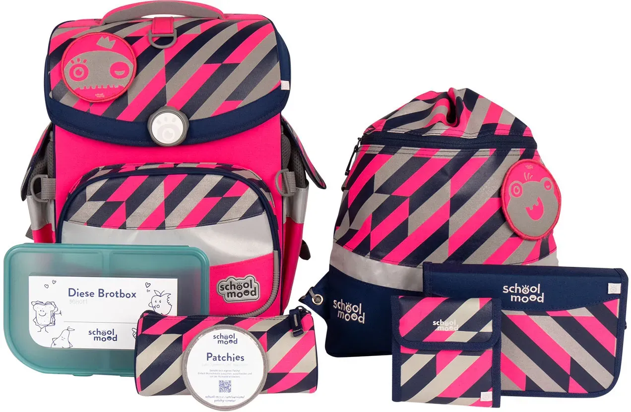 Школьная сумка SCHOOL-MOOD "Timeless, Yuna", световозвращающие поверхности, из переработанного материала, цвет Yuna
Школьная сумка SCHOOL-MOOD "Timeless, Yuna", световозвращающие поверхности, из переработанного материала, цвет Yuna