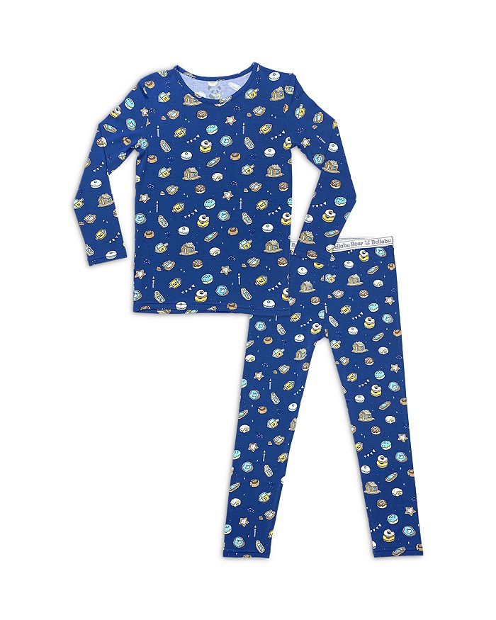 Пижамный комплект унисекс с принтом печенья Ханука - для малышей, маленьких детей Bellabu Bear, синий
Пижамный комплект унисекс с принтом печенья Ханука - для малышей, маленьких детей Bellabu Bear, синий