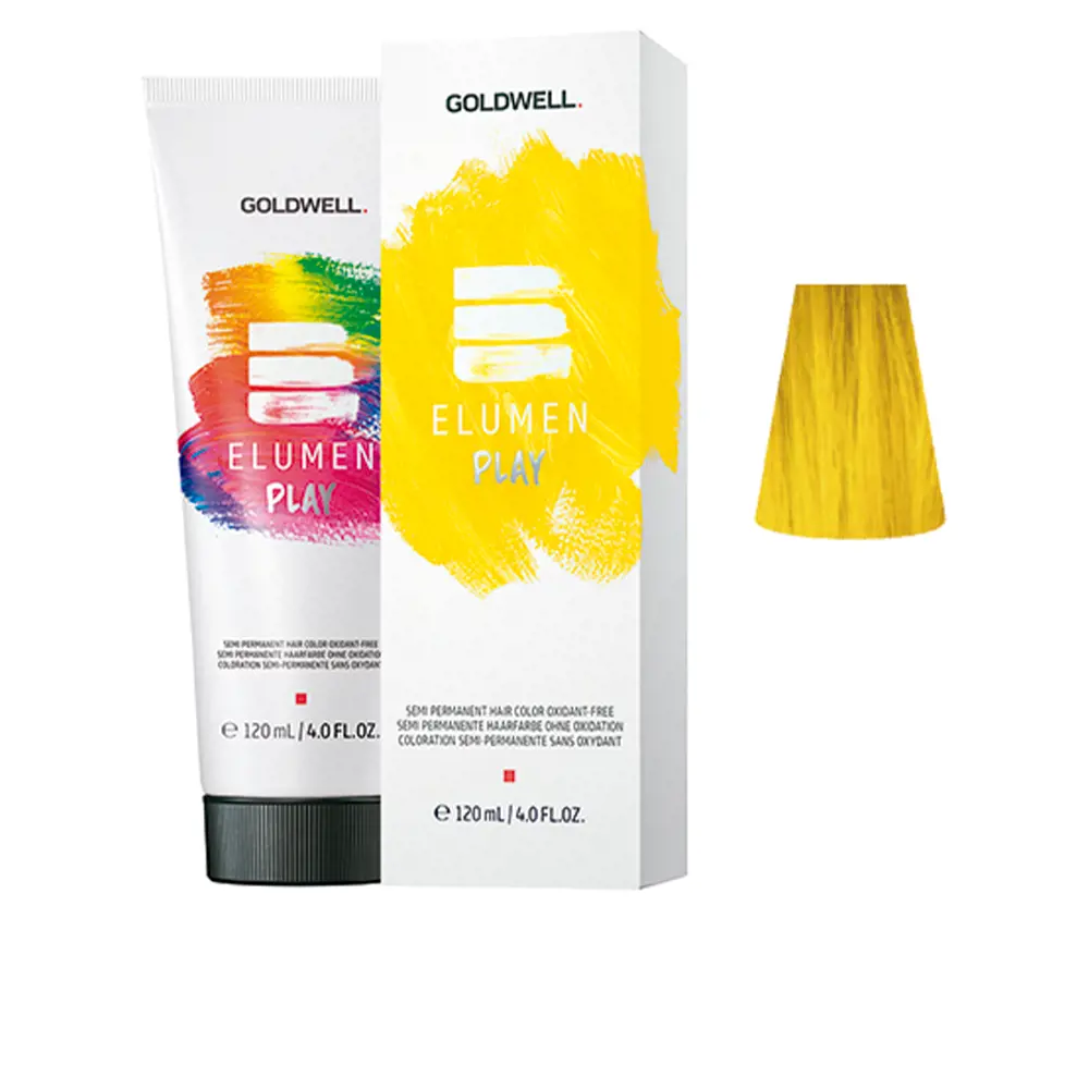 Краска для волос Elumen play semi permanent hair color oxidant-free Goldwell, цвет yellow, 120 мл.
Краска для волос Elumen play semi permanent hair color oxidant-free Goldwell, цвет yellow, 120 мл.