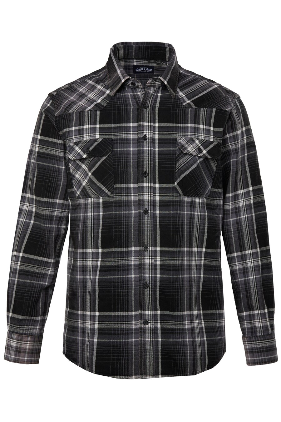 Рубашка обычного кроя на пуговицах John F. Gee, черный
Рубашка обычного кроя на пуговицах John F. Gee, черный
