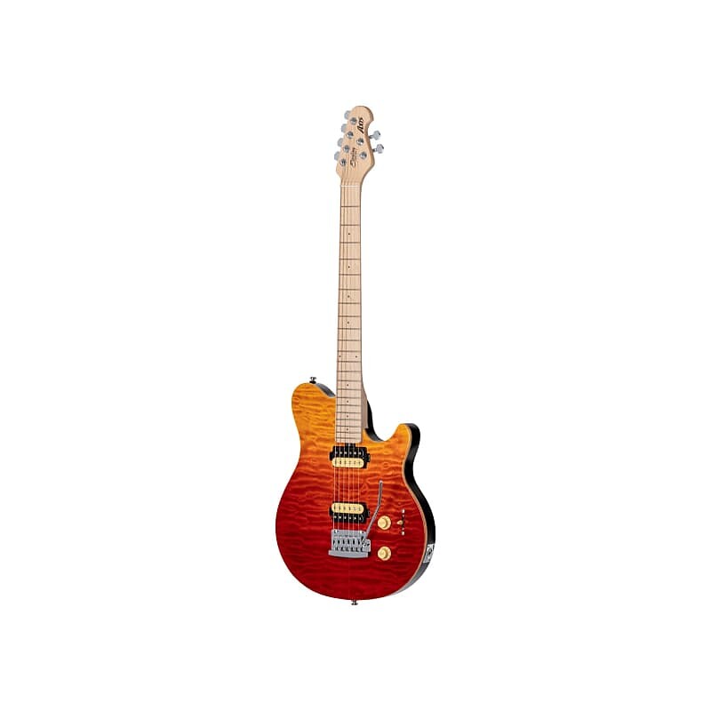 Электрогитара Sterling by Music Man Axis Guitar, Quilted Maple, Spectrum Red
Электрогитара Sterling by Music Man Axis Guitar, Quilted Maple, Spectrum Red