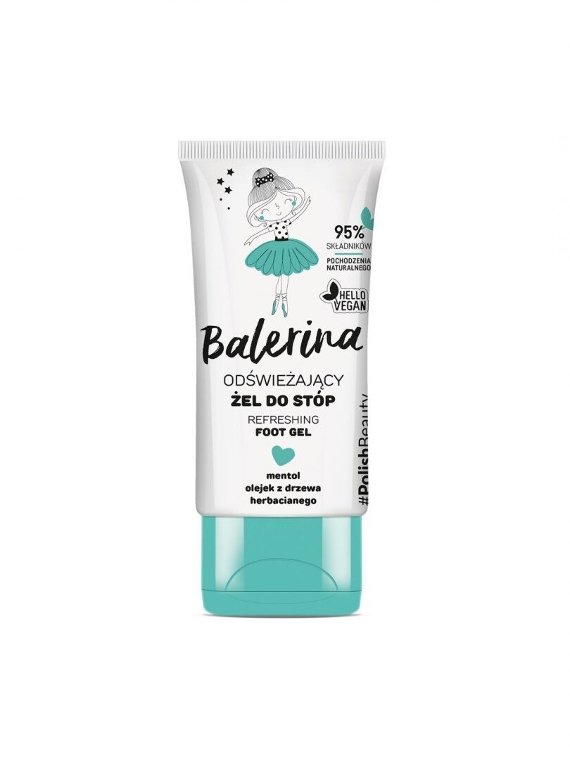 FLOS LEGS Ballerina Освежающий гель для ног 50 мл Flos-Lek
FLOS LEGS Ballerina Освежающий гель для ног 50 мл Flos-Lek