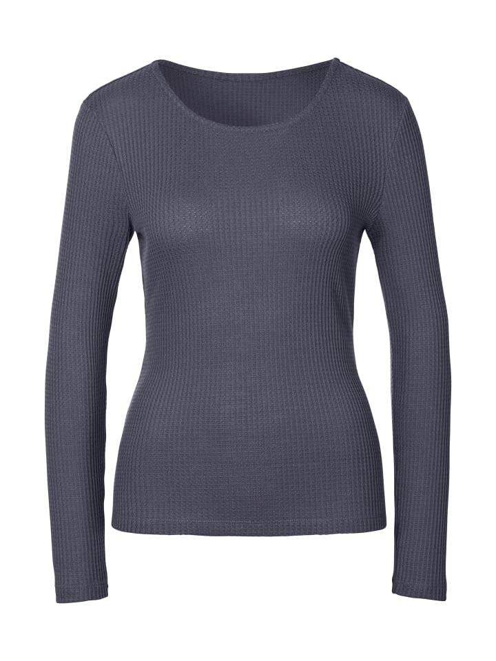 Рубашка с длинным рукавом LASCANA, темно-синий
Рубашка с длинным рукавом LASCANA, темно-синий