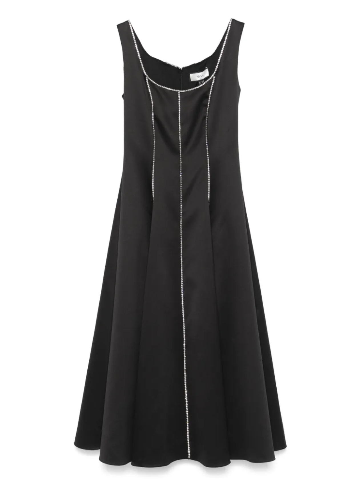 Платье миди, украшенное кристаллами NISSA, черный
Платье миди, украшенное кристаллами NISSA, черный