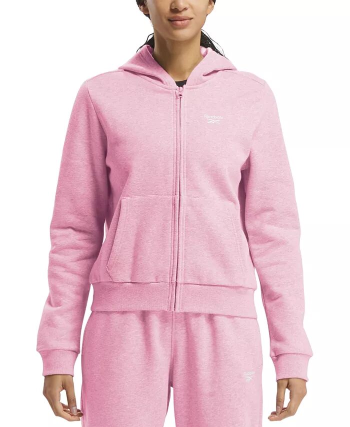 Женская толстовка с капюшоном на молнии с небольшим логотипом Identity Reebok, розовый
Женская толстовка с капюшоном на молнии с небольшим логотипом Identity Reebok, розовый