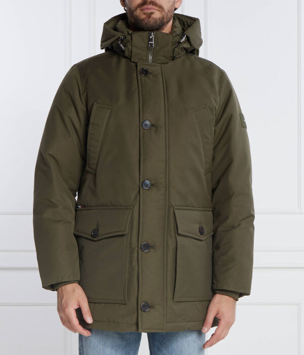 Куртка-парка мужская Tommy Hilfiger с капюшоном, зеленый
Куртка-парка мужская Tommy Hilfiger с капюшоном, зеленый