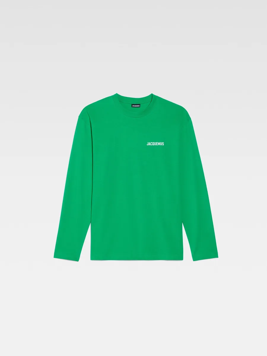 Футболка с длинным рукавом и принтом логотипа Le Manches Longues Jacquemus, зеленый
Футболка с длинным рукавом и принтом логотипа Le Manches Longues Jacquemus, зеленый
