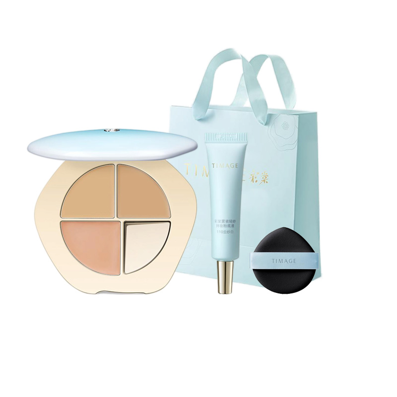 Трехцветная палитра консилера увлажняющая осветляющая выравнивание тона кожи пуховый диск 5г TIMAGE
Трехцветная палитра консилера увлажняющая осветляющая выравнивание тона кожи пуховый диск 5г TIMAGE