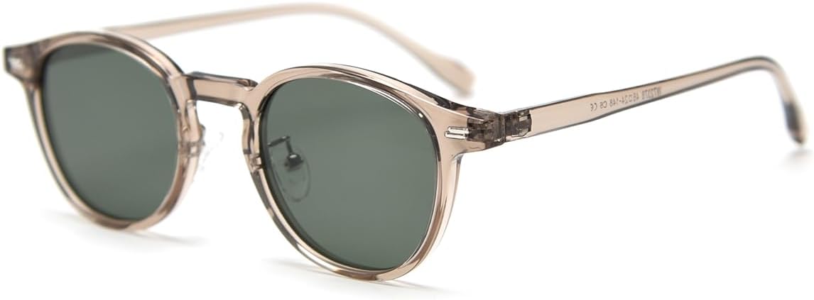 Поляризованные солнцезащитные очки в стиле ретро для женщин, корейский стиль, ультралегкие круглые солнцезащитные очки для мужчин, оправа Tr90, унисекс weiyuchen, Khaki With Green
Поляризованные солнцезащитные очки в стиле ретро для женщин, корейский стиль, ультралегкие круглые солнцезащитные очки для мужчин, оправа Tr90, унисекс weiyuchen, Khaki With Green