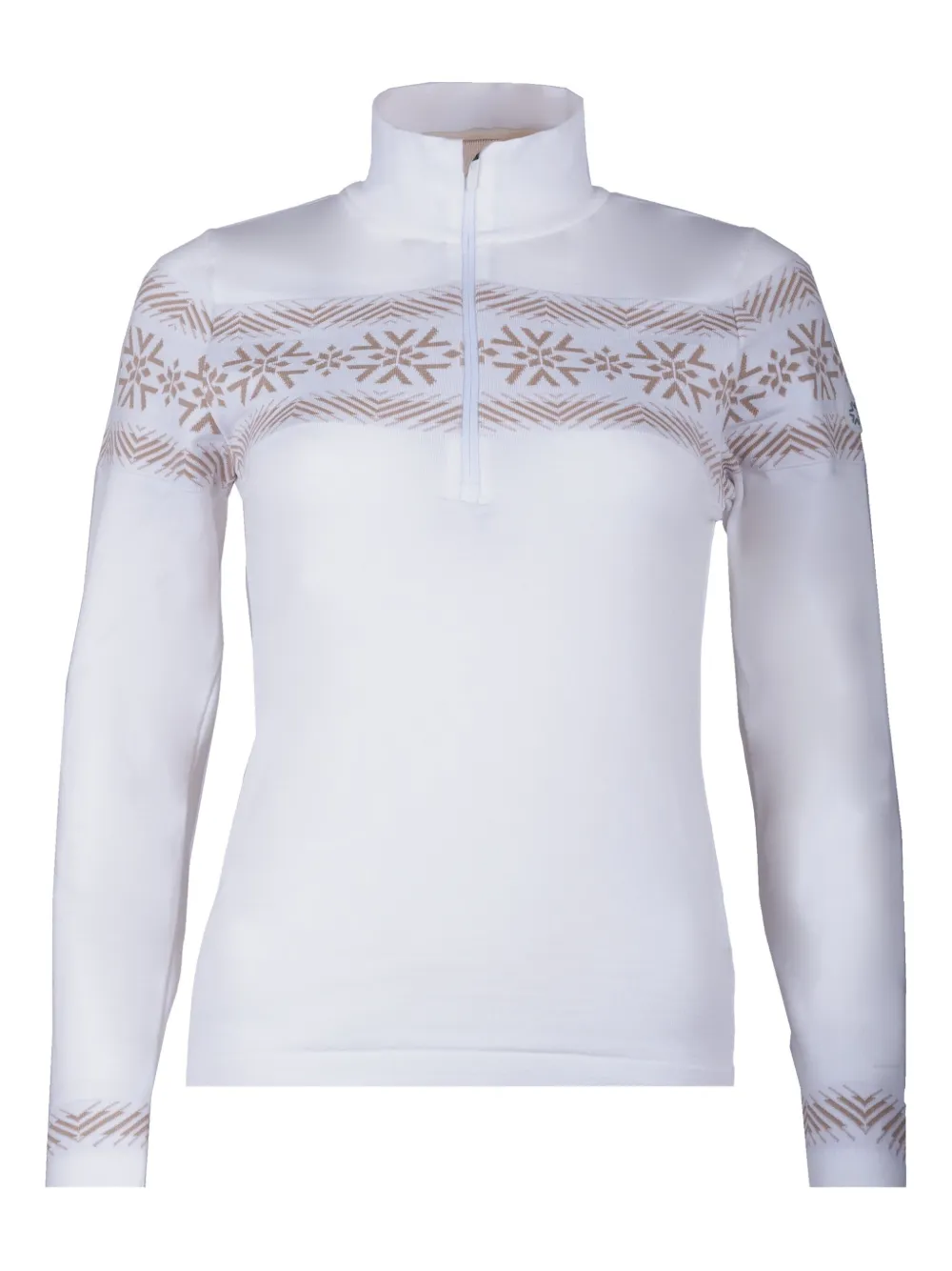 Топ Col des Mines на молнии с узором Newland, белый
Топ Col des Mines на молнии с узором Newland, белый