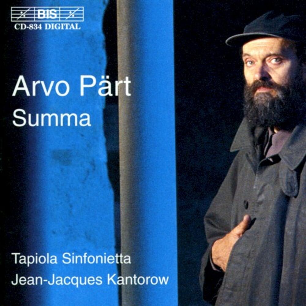 Диск CD Pärt: Summa - Arvo Pärt, Jean-Jacques Kantorow, Tapiola Sinfonietta 
Диск CD Pärt: Summa - Arvo Pärt, Jean-Jacques Kantorow, Tapiola Sinfonietta