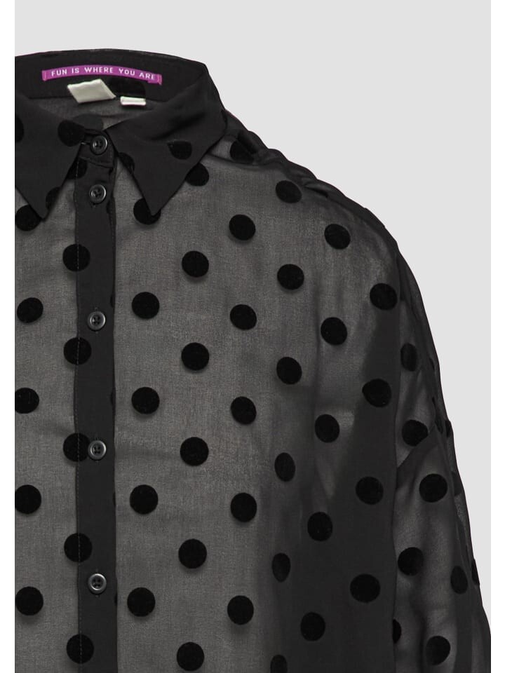 Блуза QS Bluse langarm, черный
Блуза QS Bluse langarm, черный