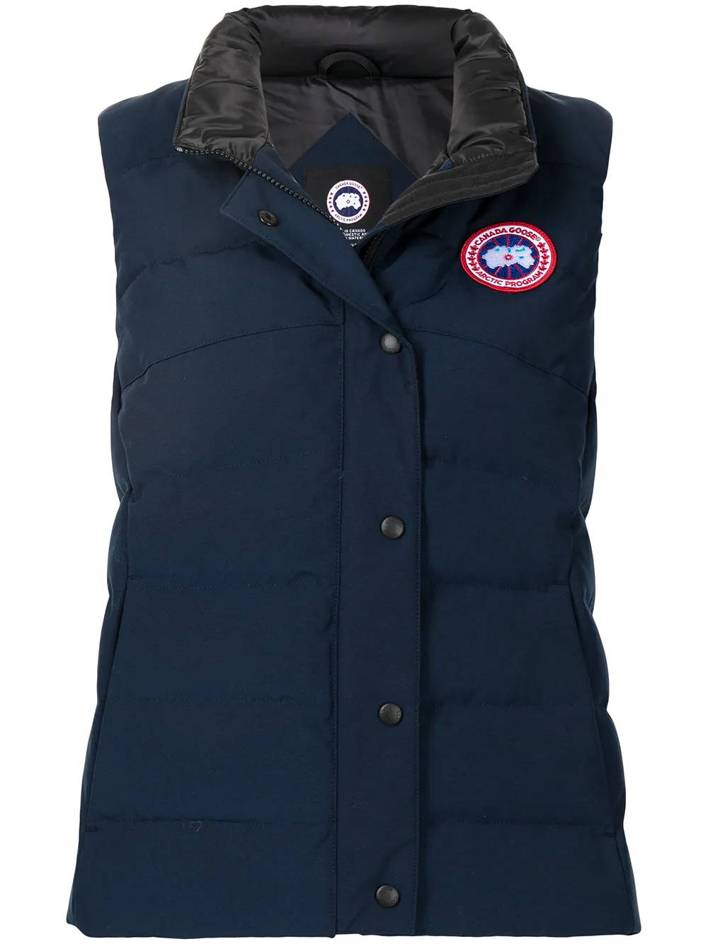 Дутый жилет Canada Goose, синий
Дутый жилет Canada Goose, синий