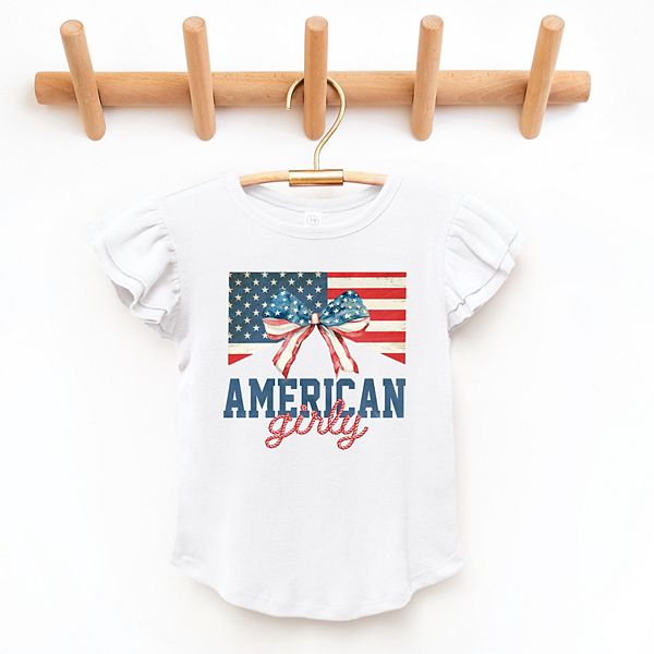 Футболка American girly flag coquette с рукавами-фонариками The Juniper Shop, White
Футболка American girly flag coquette с рукавами-фонариками The Juniper Shop, White