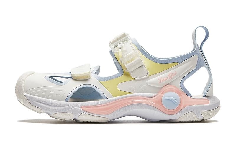 Детские сандалии GS Water Небесно-голубой/слоновая кость Белый Anta Kids, слоновая кость 
Детские сандалии GS Water Небесно-голубой/слоновая кость Белый Anta Kids, слоновая кость