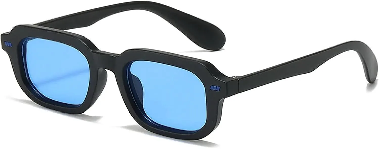 Модные маленькие женские солнцезащитные очки в стиле ретро с заклепками, мужские сине-зеленые солнцезащитные очки с защитой от УФ-излучения UV400 TKKTLLT, Black Blue
Модные маленькие женские солнцезащитные очки в стиле ретро с заклепками, мужские сине-зеленые солнцезащитные очки с защитой от УФ-излучения UV400 TKKTLLT, Black Blue