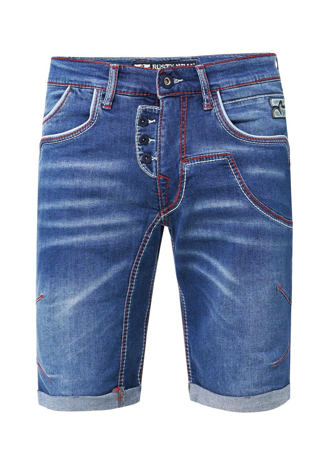 Шорты Ruben в великолепном джинсовом образе RUSTY NEAL, цвет Blue Used
Шорты Ruben в великолепном джинсовом образе RUSTY NEAL, цвет Blue Used
