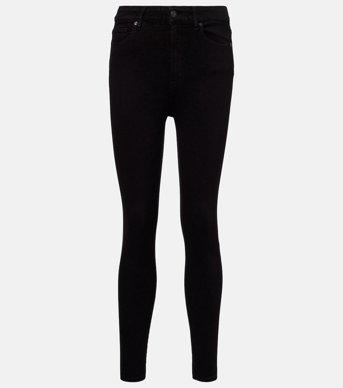 Облегающие джинсы с высокой талией Aubrey 7 For All Mankind, Gravity
Облегающие джинсы с высокой талией Aubrey 7 For All Mankind, Gravity