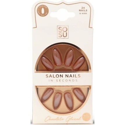 Искусственные ногти шоколадного цвета (салонные ногти) 24 шт. Sosu Cosmetics
Искусственные ногти шоколадного цвета (салонные ногти) 24 шт. Sosu Cosmetics