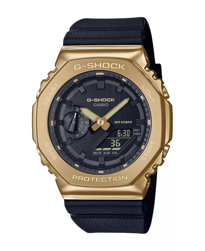 Мужские черные часы с ремешком из смолы 44.4 мм GM2100G-1A9 G-Shock
Мужские черные часы с ремешком из смолы 44.4 мм GM2100G-1A9 G-Shock