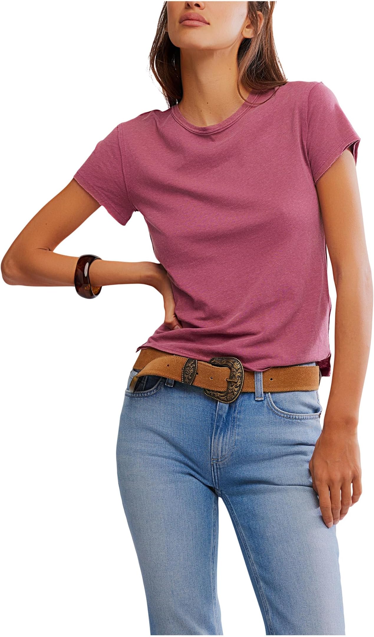 Футболка Free People Nova Tee, цвет Crushed Berry
Футболка Free People Nova Tee, цвет Crushed Berry