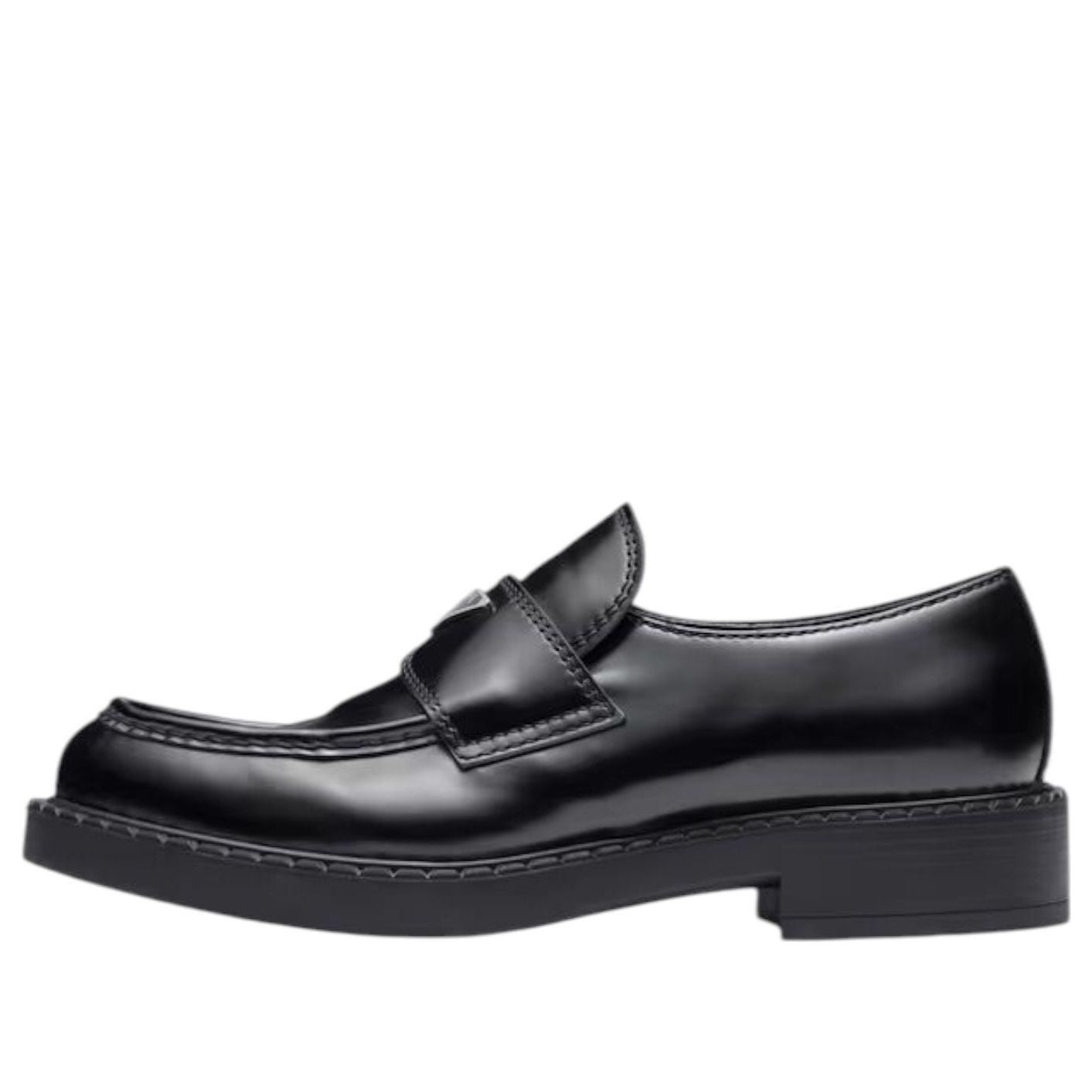 Лоферы Prada шоколадного цвета, черные
Лоферы Prada шоколадного цвета, черные