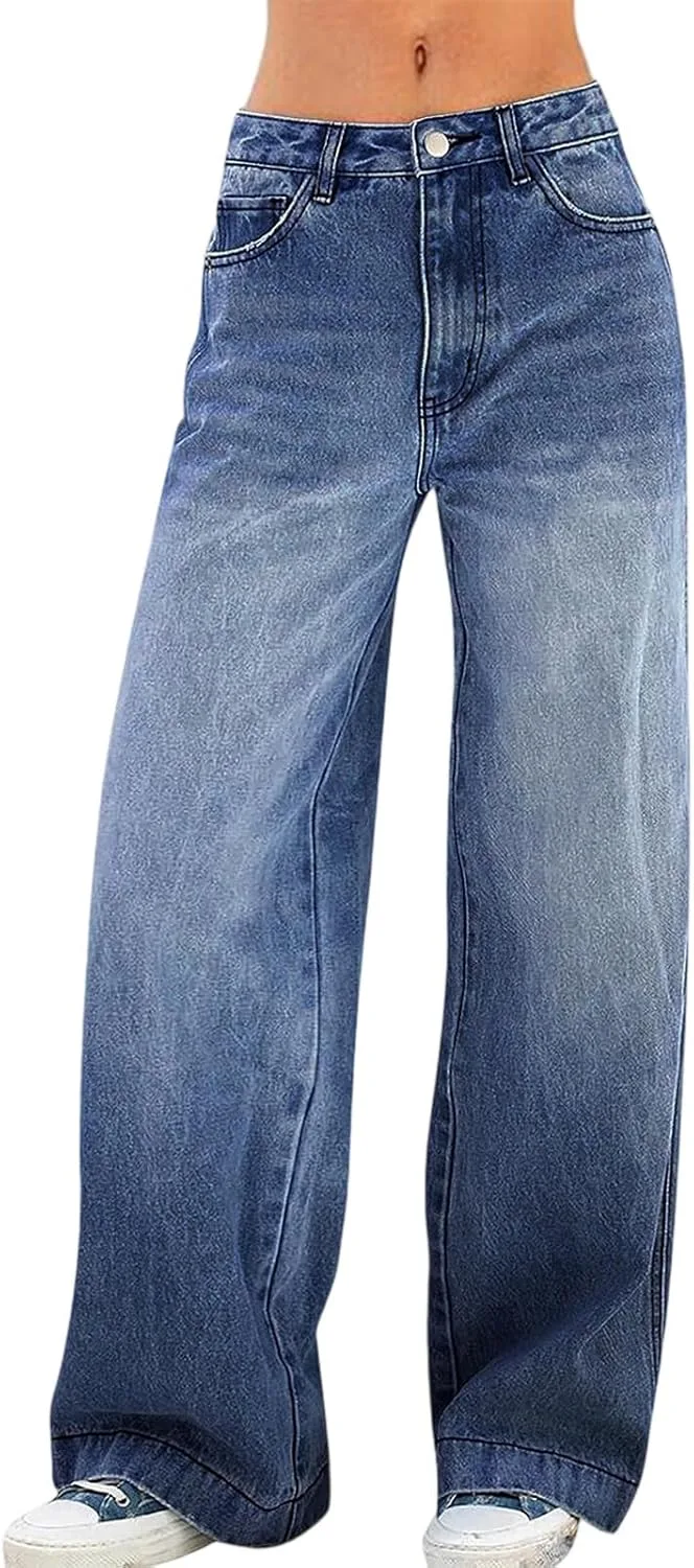 Джинсы Wide Leg с высокой посадкой
Джинсы Wide Leg с высокой посадкой