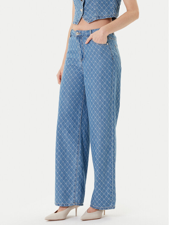 Джинсы wide leg 252-PSTEL Morgan, синий
Джинсы wide leg 252-PSTEL Morgan, синий