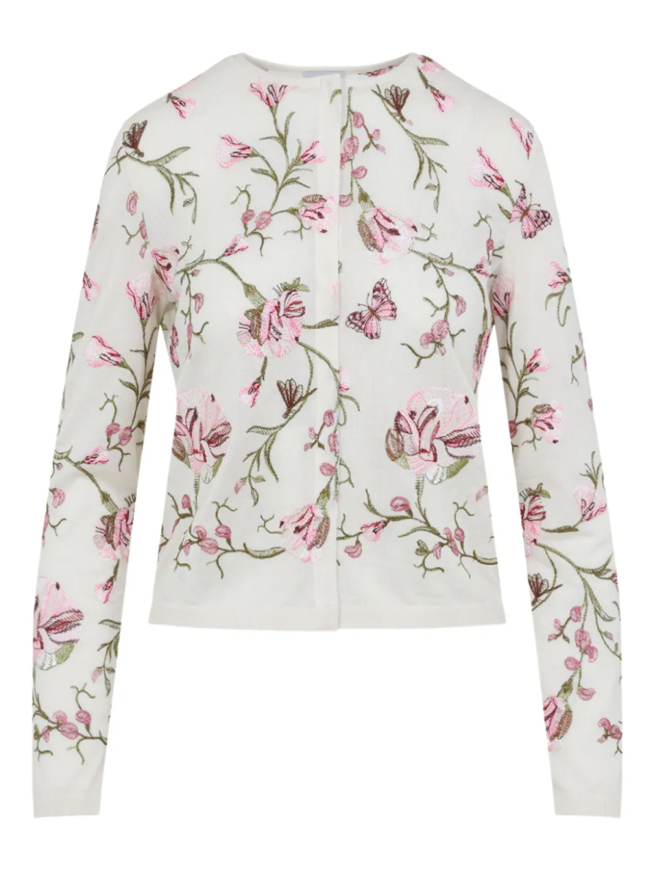 Кардиган из кашемира и шелка Giambattista Valli, белый
Кардиган из кашемира и шелка Giambattista Valli, белый