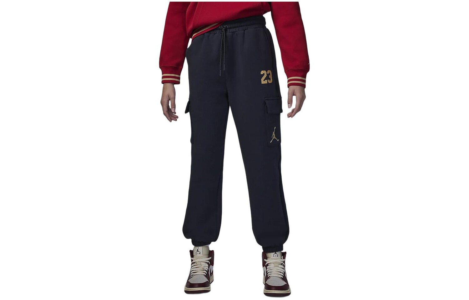 Детские трикотажные спортивные штаны Jordan, цвет Dark Soot
Детские трикотажные спортивные штаны Jordan, цвет Dark Soot