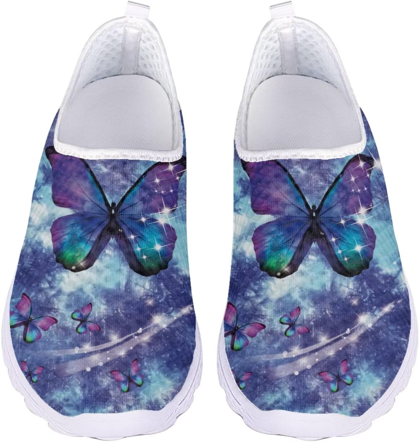 Кроссовки слипоны Jeiento Fashion для женщин и мужчин, сетчатые, легкие, спортивные ходовые кроссовки, обувь с рисунком бабочки для походов, прогулок, спорта, путешествий и бега, синий
Кроссовки слипоны Jeiento Fashion для женщин и мужчин, сетчатые, легкие, спортивные ходовые кроссовки, обувь с рисунком бабочки для походов, прогулок, спорта, путешествий и бега, синий