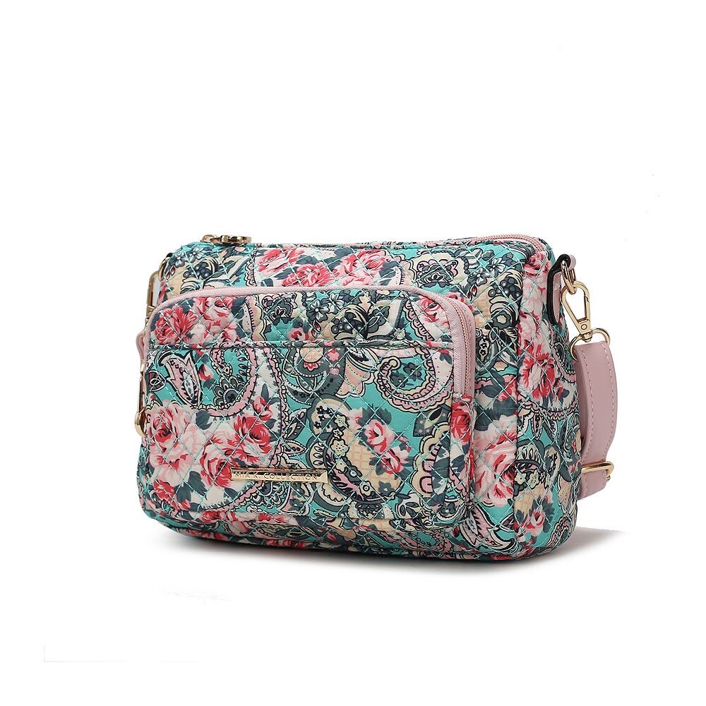 Mkf Collection Rosalie Женская стеганая хлопковая сумка на плечо с ботаническим узором от Mia K MKF Collection, белый
Mkf Collection Rosalie Женская стеганая хлопковая сумка на плечо с ботаническим узором от Mia K MKF Collection, белый